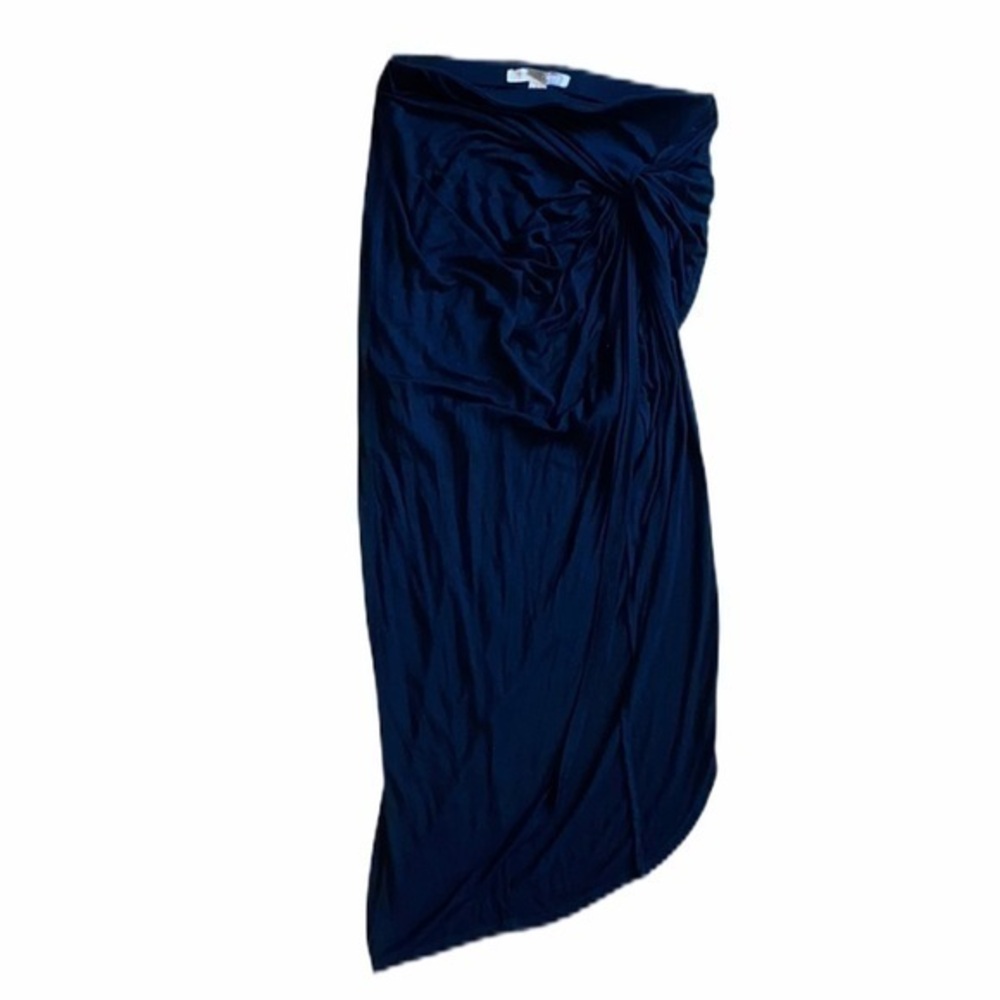 Forever 21 maxi skirt black medium split side